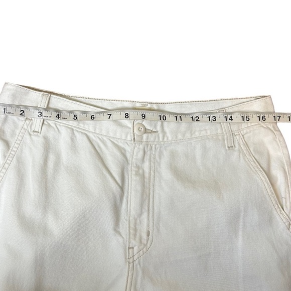 LEVI'S Loose Cargo Cool Ecru Pants - Picture 14 of 15